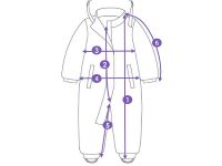 Комбинезон детский текстильный с полиуретановым покрытием для мальчиков