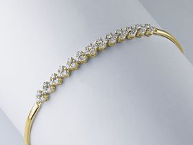 Браслет из желтого золота э0312бр11231251