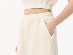 Женские прямые спортивные брюки Lacoste свободного кроя