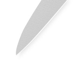 Нож кухонный универсальный Samura "HARAKIRI" (SHR-0021B) 120 мм, сталь AUS-8, рукоять ABS пластик, чёрный