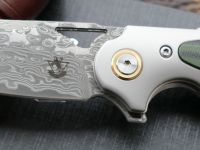 Складной нож Steelclaw Бот, сталь VG-10/дамаск, рукоять G10