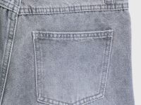 Джинсовые шорты-бермуды для девочек, Серый