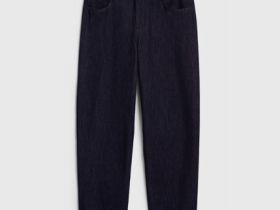 Свободные джинсы Bow, Синий