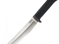 Нож с фиксированным клинком Cold Steel Recon Tanto, сталь VG-10 San Mai, рукоять кратон, черный