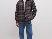 Рубашка с контрастной отделкой