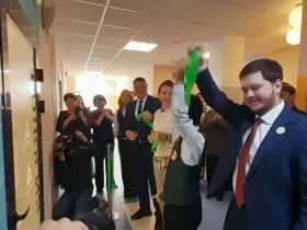 Первый кабинет геологии в Якутии открыли в гимназии «Центр глобального образования»