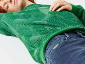 Мужские джинсы Lacoste приталенного кроя