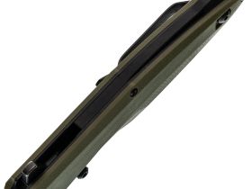 Складной нож Mr.Blade Convair Gen.2 blackwash сталь D2, рукоять Olive G10