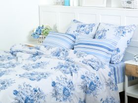 Пододеяльник Rosalia, голубой
