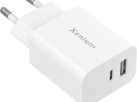 Зарядное устройство Xenium X302 USB/USB-C 30 Вт Белое