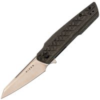 Складной нож Kizer Skinner, сталь Nitro-V, рукоять микарта, черный