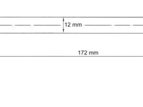 Ось задняя Novatec QR264R-M 12 x 142 мм (черный)