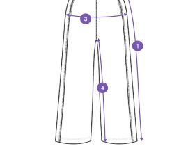 Брюки трикотажные для девочек