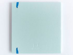 Скетчбук для маркеров Малевичъ "Fashion" 20х20 см 60 л 75 г, лазурный