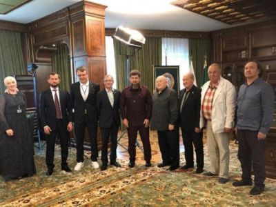 Андрей Борисов принял участие во встрече театральных деятелей с главой Чечни Рамзаном Кадыровым