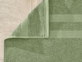 Полотенце махровое Bettino, зеленое