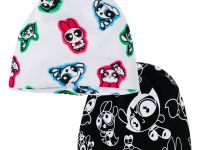 Шапка трикотажная для девочек, 2 шт в комплекте