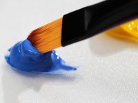 Набор кистей синтетика мягкая Finenolo 6 шт (круглая №2, плоские №6, 8, овальные №6, 8, 10) в блисте