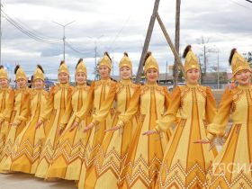 В селе Ытык-Кюель торжественно открыли стадион «Дьулуруйар Ньургун Боотур»