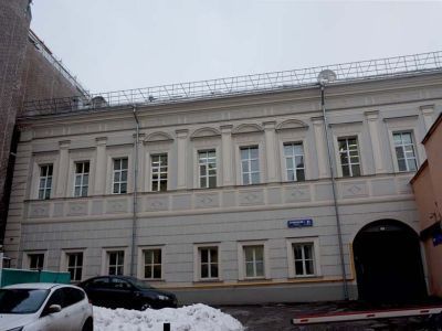 Городская усадьба Вельяминовых - М.М.Тургенева, ХVIII-XIX в. - Главный дом с палатами, XVII в., 1785 г., XIX в.