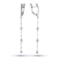 Серьги из белого золота э4712сг04201591