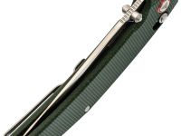 Складной нож SRM Asika 411L-MG, сталь 14C28N, рукоять микарта