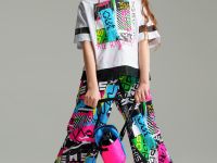 Комплект для девочек: сумка текстильная, бутылка для воды