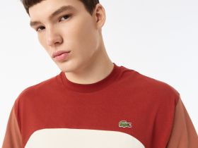 Мужская футболка Lacoste из хлопка