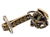 Брелок Чужой, бронза