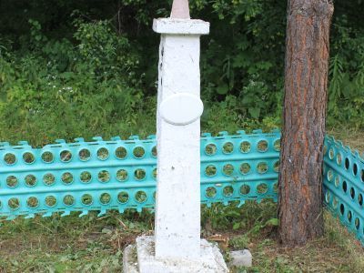 Могила партизана - Василия Ефимовича Петухова