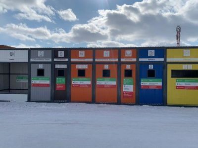 Еще 50 урн для раздельного сбора мусора установят у жилых домов в Якутске