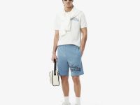 Мужские шорты Lacoste из органического хлопка