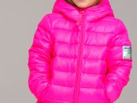 Куртка текстильная с полиуретановым покрытием для девочек