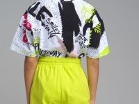 Фуфайка трикотажная для девочек (футболка)