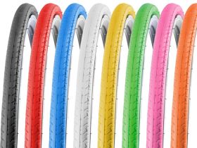 Велопокрышка Kenda Kontender K196 28" (черный / синий 700x23C (23x622))