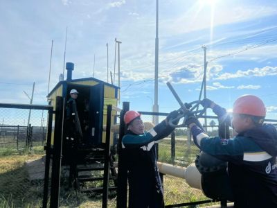 В Чурапчинском улусе уложили свыше 900 метров газопровода