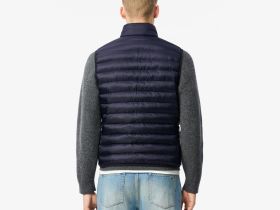 Мужской стёганный жилет Lacoste с высоким воротом