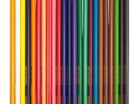 Набор карандашей цветных Гамма "Мультики" 24 цв., трехгранные, заточен., картон. уп.