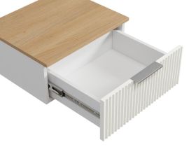 Тумба прикроватная подвесная Енссон 50x22 Белый