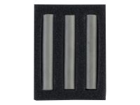 Набор сухих графических материалов "Ладога" соус светло-серый, 3 мелка