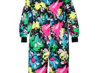 Комбинезон текстильный с полиуретановым покрытием для девочек