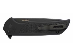 Складной нож Pro-Tech Mordax Gridlock, сталь MagnaCut, рукоять алюминий, черный