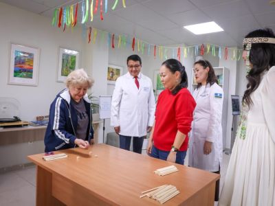 От артерапии до расчета биовозраста: в Якутске заработал Центр медицины здорового долголетия