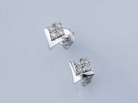 Пусеты из серебра э0612пс05173100