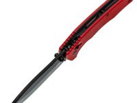 Складной нож Obertech ns-01 thumb stud, сталь VG-10, рукоять G10, красный