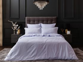 Постельное белье Lilac mist, страйп-сатин