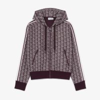 Женская хлопковая толстовка Lacoste
