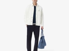 Мужские брюки Lacoste из эластичного органического хлопка