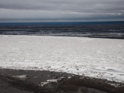 Активная фаза ледохода проходит по территории Кобяйского и Жиганского районов Якутии