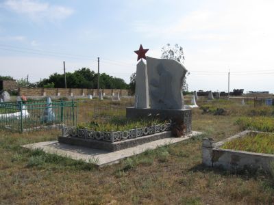 Братская могила советских воинов